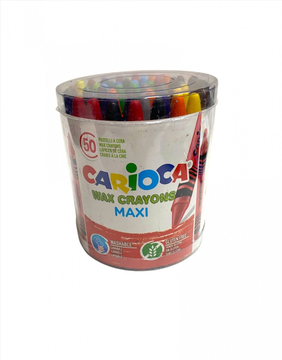 Crayola Carioca Gruesa en pote x 50 