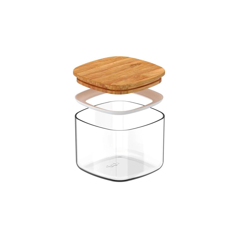FRASCO ORG 0,45L PLASTICO TRANSPARENTE KEEP PHB105