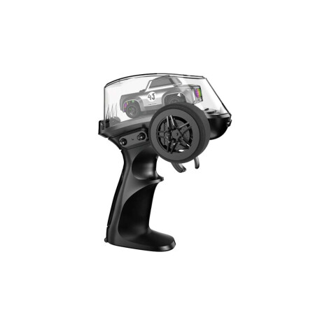 Mini auto a control remoto drift para niños Gris