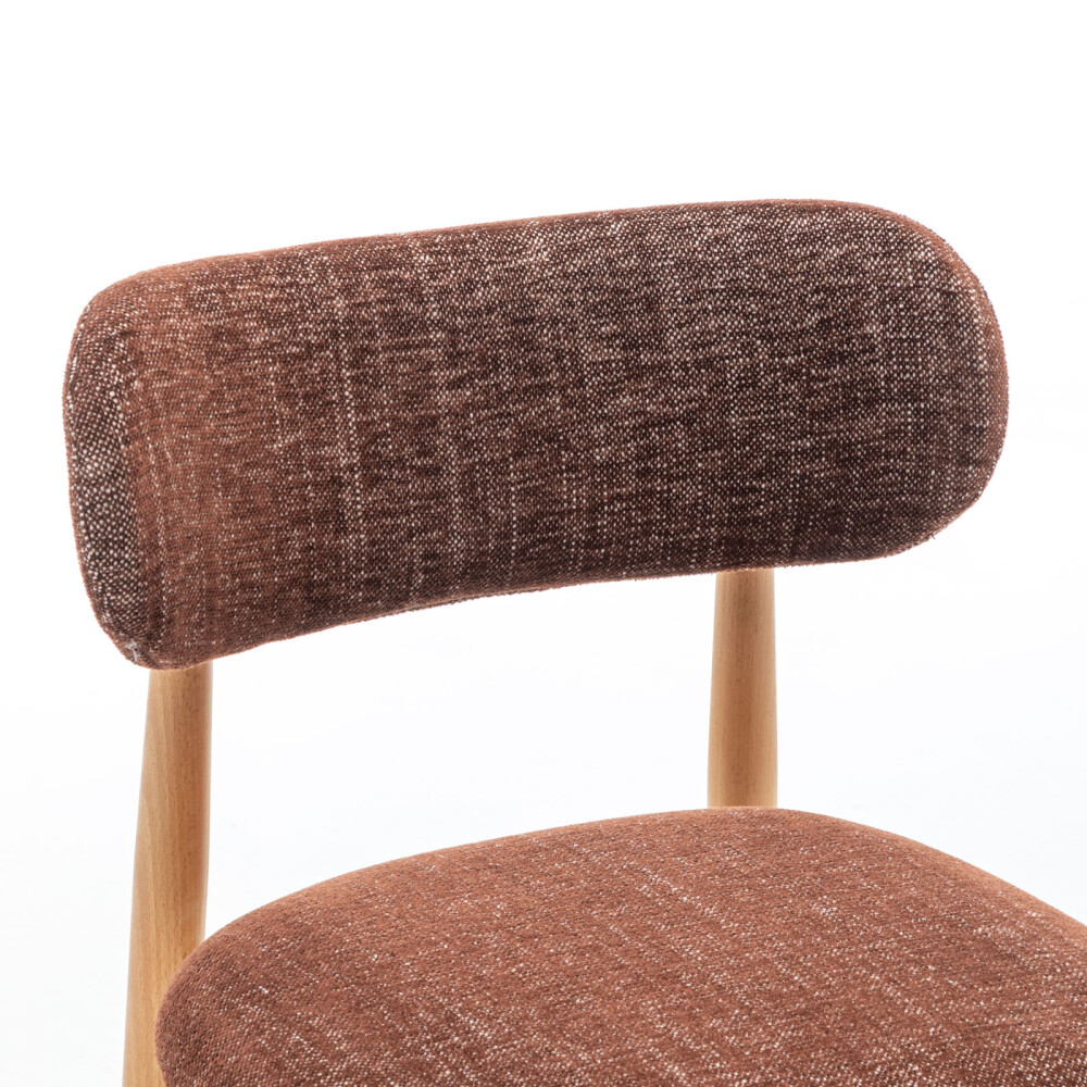 SILLA DE COMEDOR MADERA NARANJA SARAH