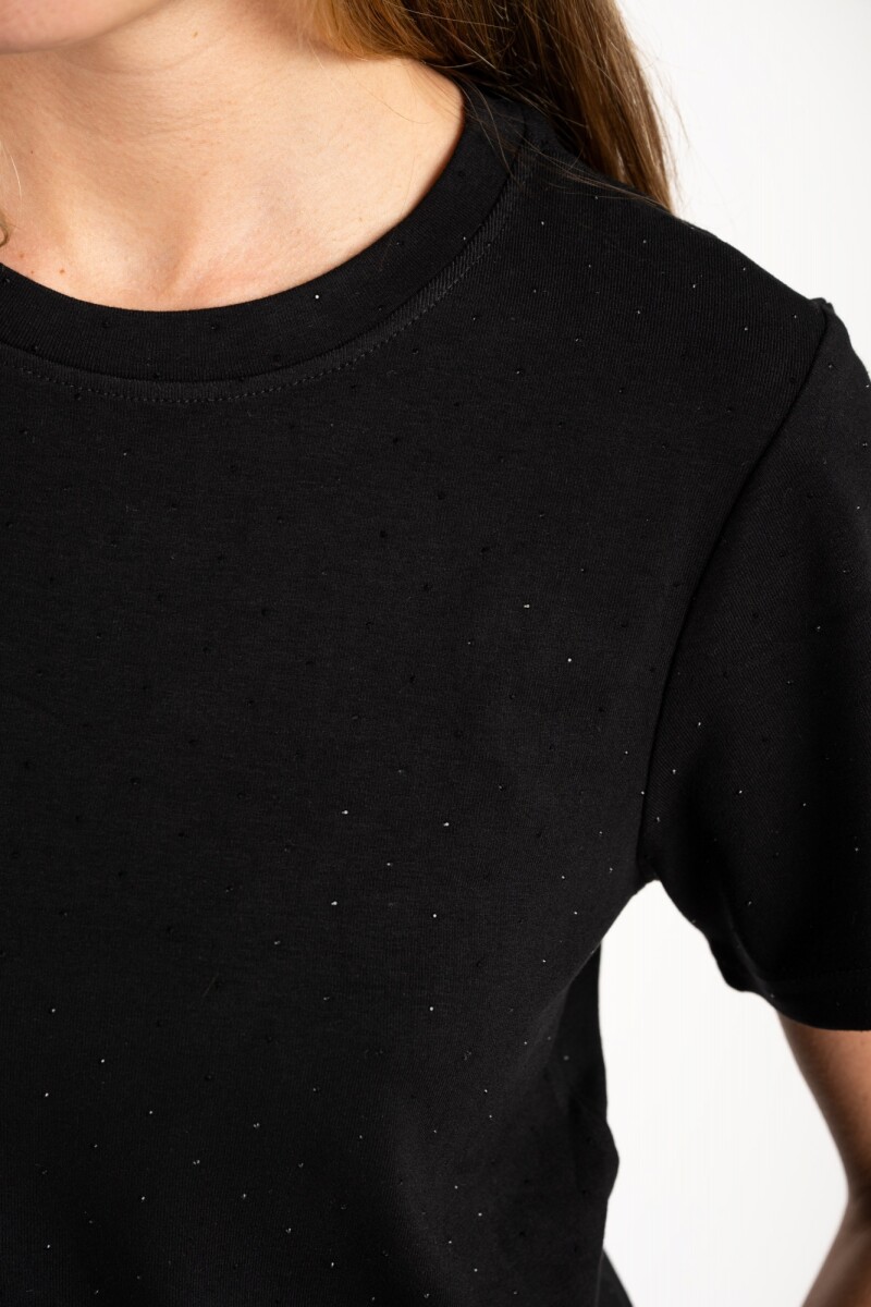 Remerón Brillos Viscosa Negro