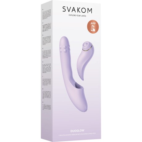 Vibrador y Movimiento de Empuje Svakom Duoglow Vibrador y Movimiento de Empuje Svakom Duoglow