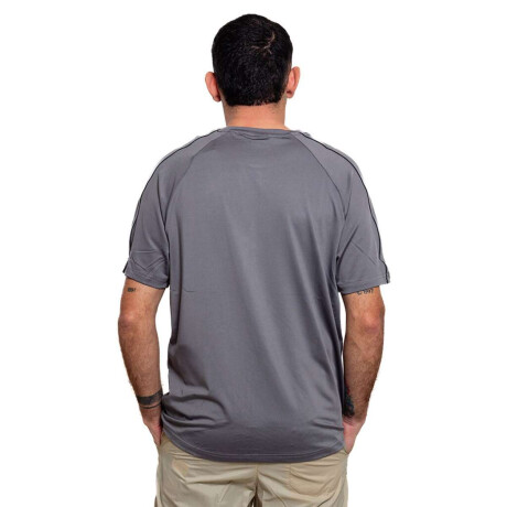 Lotto Remera Manga Corta De Hombre Jol Gris