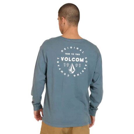 Remera Volcom Out Law Azul
