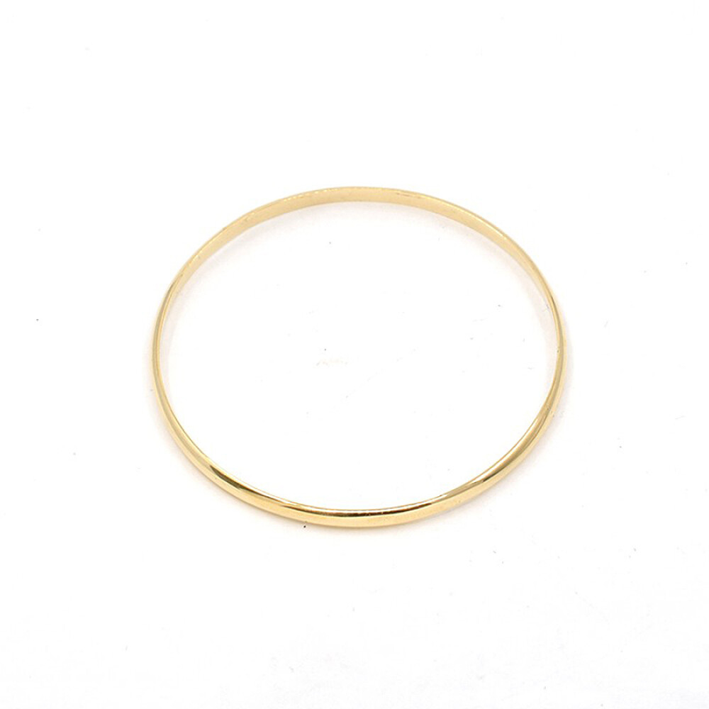 Pulsera Esclava De Niña En Oro 18K. Ancho 2 Mm Media caña Pulsera Esclava De Niña En Oro 18K. Ancho 2 Mm Media caña