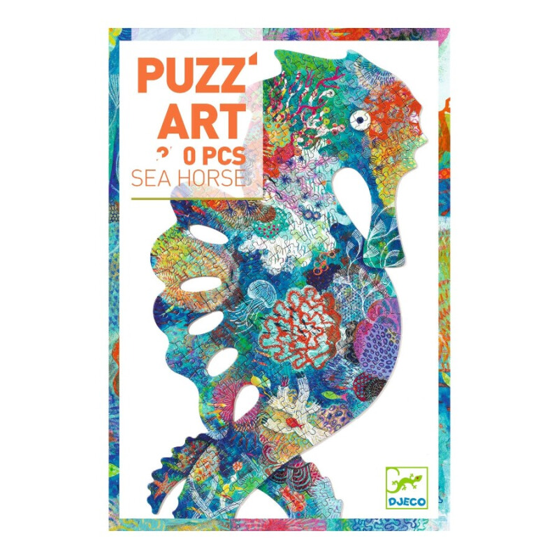 Puzzle Silueta Caballito de Mar Djeco Puzzle Silueta Caballito de Mar Djeco