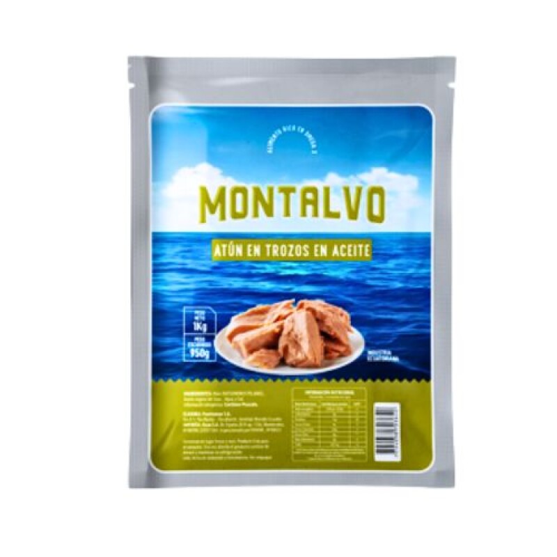 Atún en Aceite en trozos Montalvo - 1 kg Atún en Aceite en trozos Montalvo - 1 kg