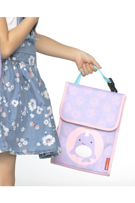 Lonchera para niños, diseño narval Sin color
