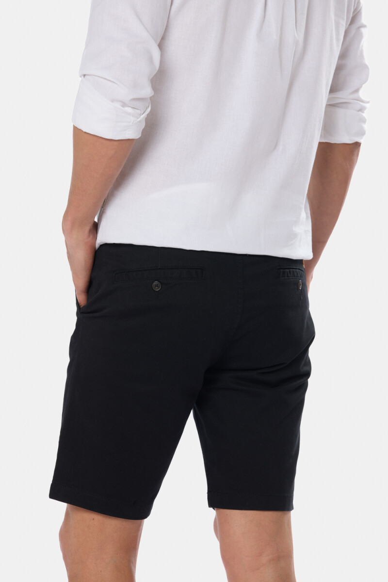 BERMUDA CLASICA - Negro 