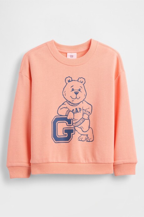 Buzo Deportivo Logo Gap Sin Felpa Toddler Niño Salmon 14-1323 Tcx