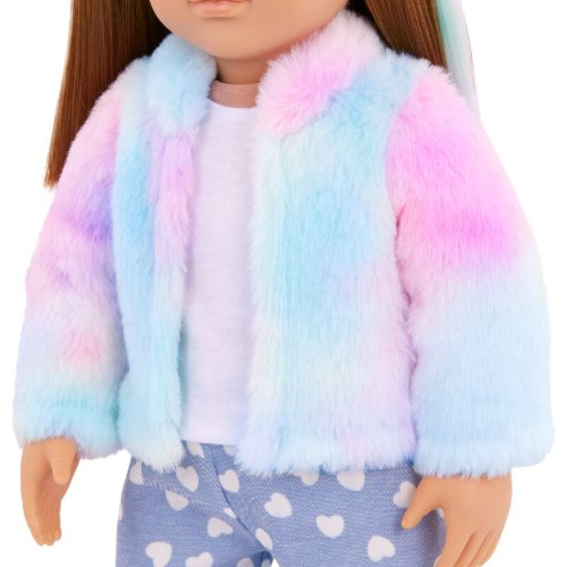MUÑECA c/PERRO ARCOIRIS - SKYLAR & BOW - OUR GENERATION Muñeca C/perro Arcoiris - Skylar & Bow - Our Generation