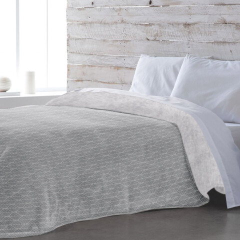 Frazada con Corderito King Size Home Class 240 x 260 cm ARABESCO GRIS