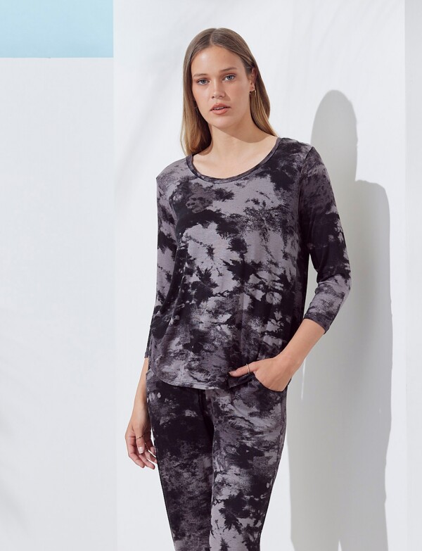 Set Piyama Night MULTI/NEGRO