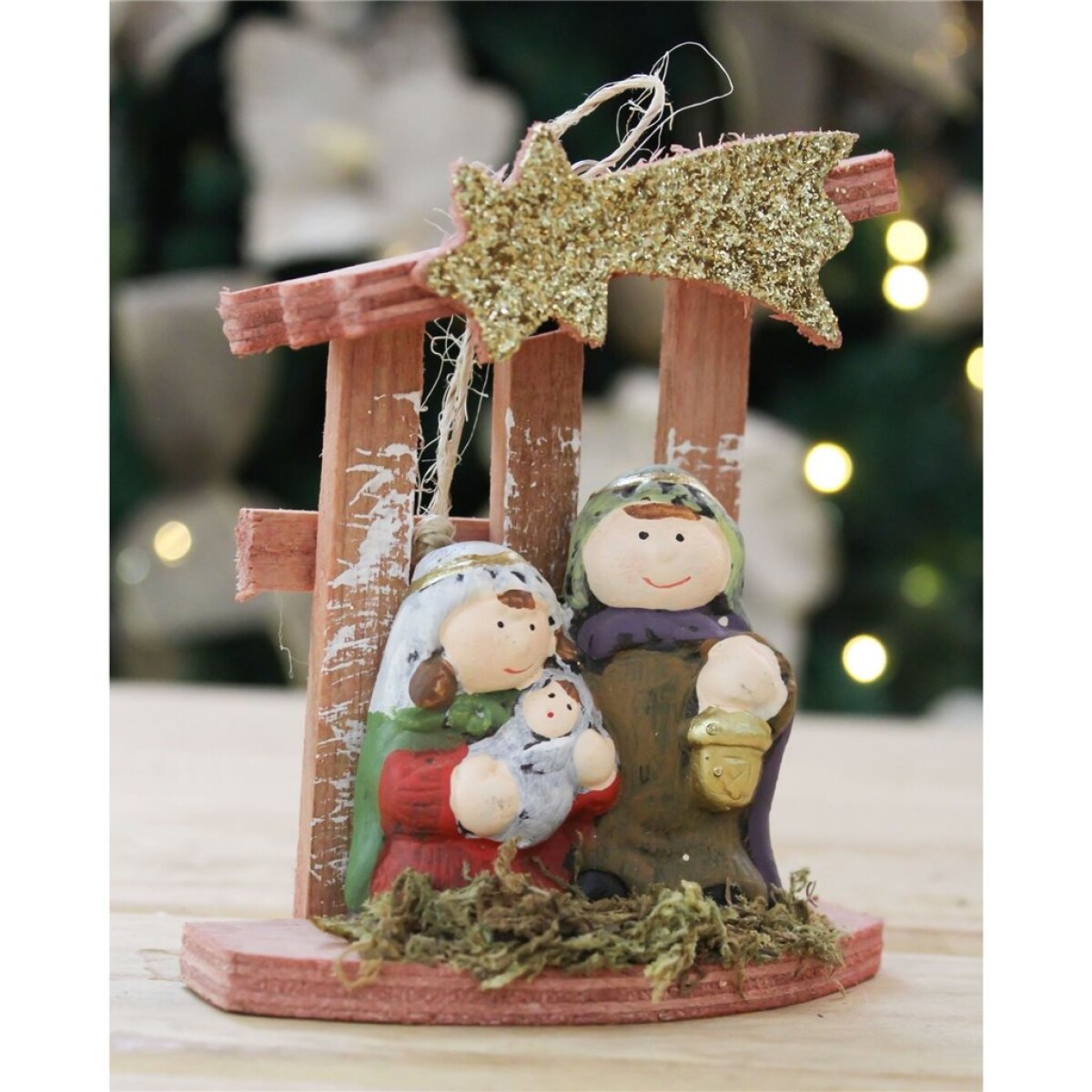 PESEBRE NAIF 2 FIGURAS 10X12 CM. 