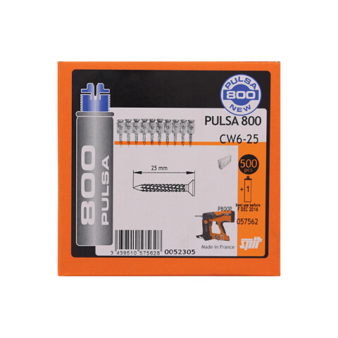 Clavo especial madera CW6-25 + GAS ST0718