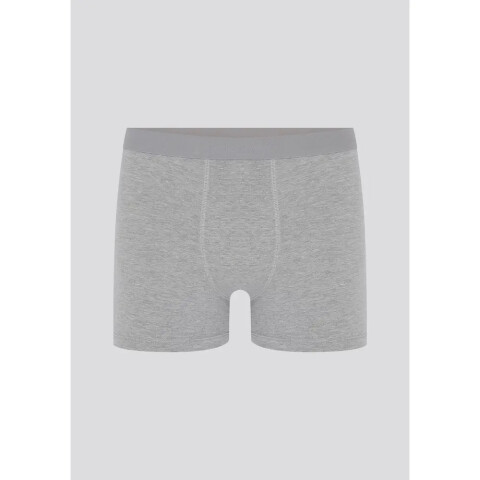 CUECA BOXER MASC CINZA MESCLA