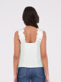 Musculosa Bugambilia Blanco