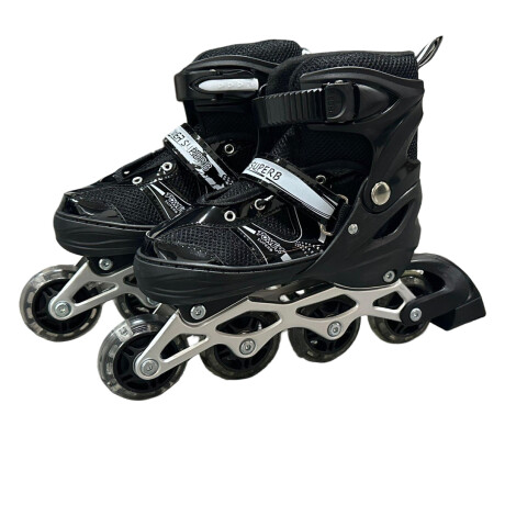 Roller Patín Extensible Talle 34-37 Negro NEGRO
