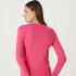 BLUSAO FEM ROSA MEDIO