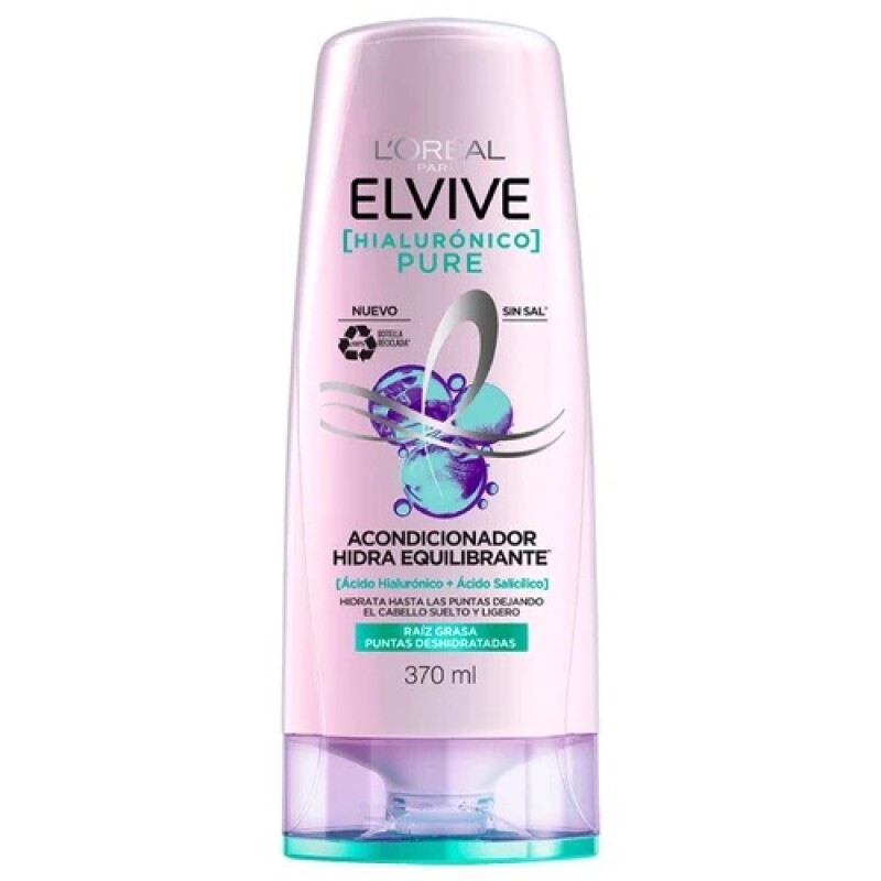 Acondicionador Hidra Hialuronico Pure Elvive 370 ml Acondicionador Hidra Hialuronico Pure Elvive 370 ml