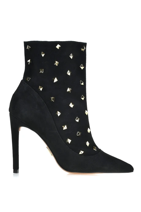 Bota Con Tachas Negro