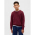 LS COTTON CREW RED DELICIOUS