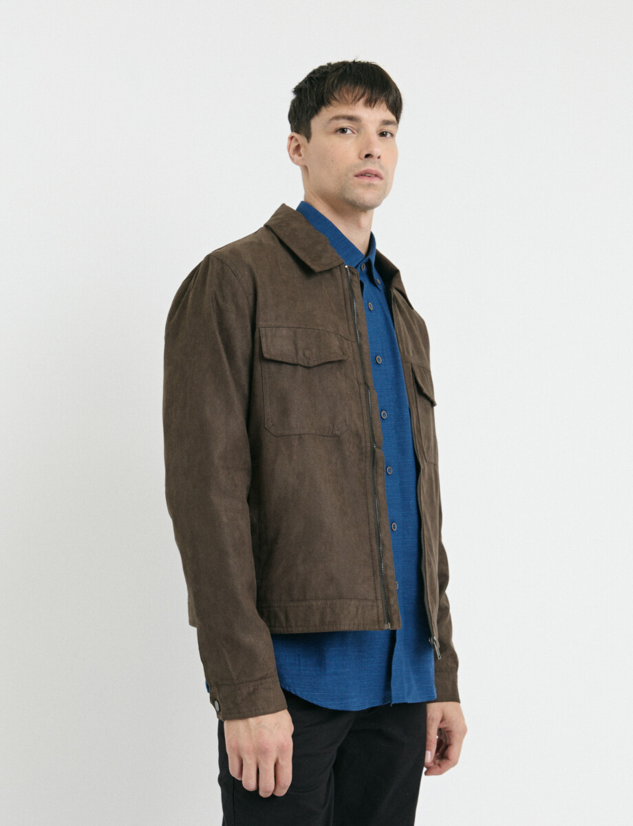 300711 CAMPERA HARRINGTON LABEL Oliva