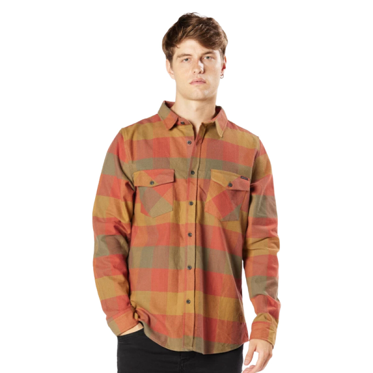 Camisa Rusty Chaz - Naranja 