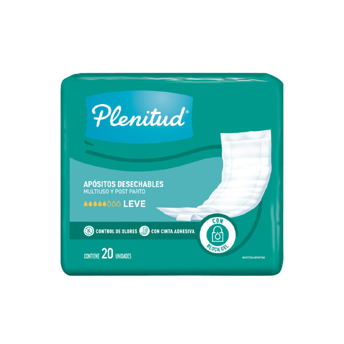 PLENITUD APOSITO POST-PARTO X 20 UNID. única