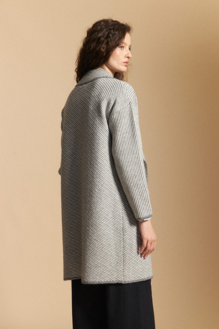 CARDIGAN SILENE Gris Claro