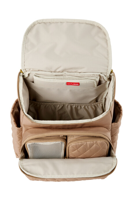 Mochila maternal Forma, camel Sin color