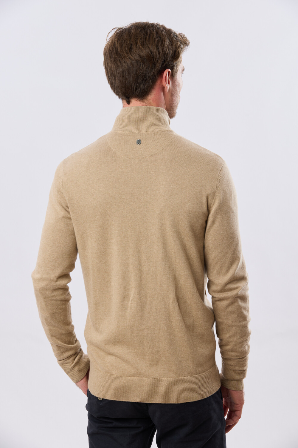 CAMPERA TEJIDA Beige