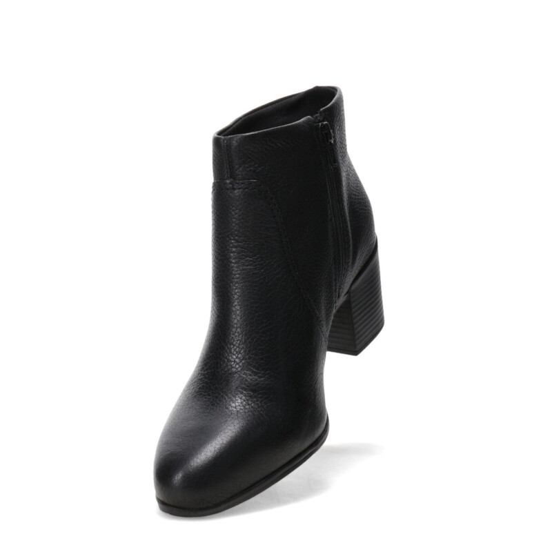 Botas de Mujer Bottero Caña Baja de Cuero Negro