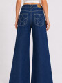 Pantalon Leila Azul Oscuro