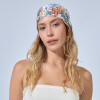 Bandana Flores LAVANDA/MULTI