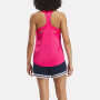Id Train Mesh Back Tank Fuchsia