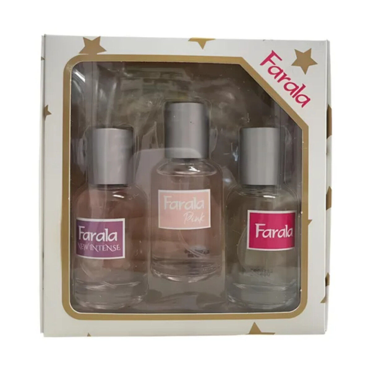 FARALA Cofre x3 Pink – Intense – Original EDT 30 ml 