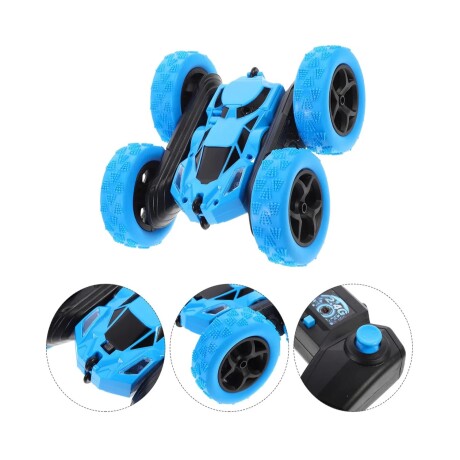 AUTO ACROBÁTICO STUNT 360° CELESTE