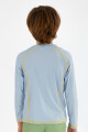 Manga larga plain uv protection 2-16a Azul