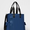 Cartera Al Hombro Light Nylon Negro Azul