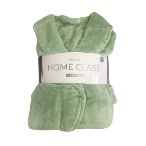Bata de Cama Microfibra Home Class Talle P al XG VERDE