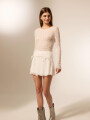 Falda Aclina Blanco