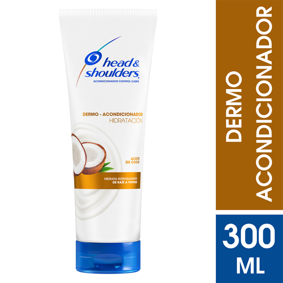 Head & Shoulders Dermo Acondicionador 300 ml - Hidratación Aceite de Coco 
