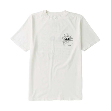 Remera Roark Fear The Sea Blanco