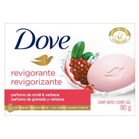 DOVE JABÓN EN BARRA REVIGORIZANTE GRANADA 90gr DOVE JABÓN EN BARRA REVIGORIZANTE GRANADA 90gr