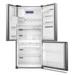 Refrigerador MULTIDOOR Frío Seco 633 Lts Black C/D INVERTER Gris