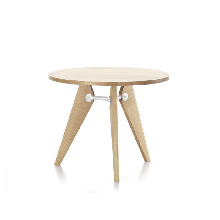 Mesa de comedor Gueridon 95 cm Blanco