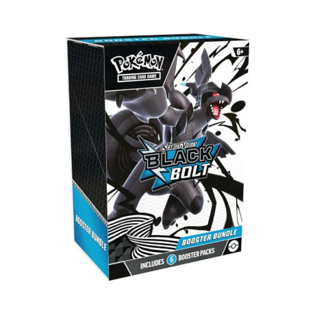 Pokemon Booster Bundle Scarlet & Violet: Black Bolt [Inglés]