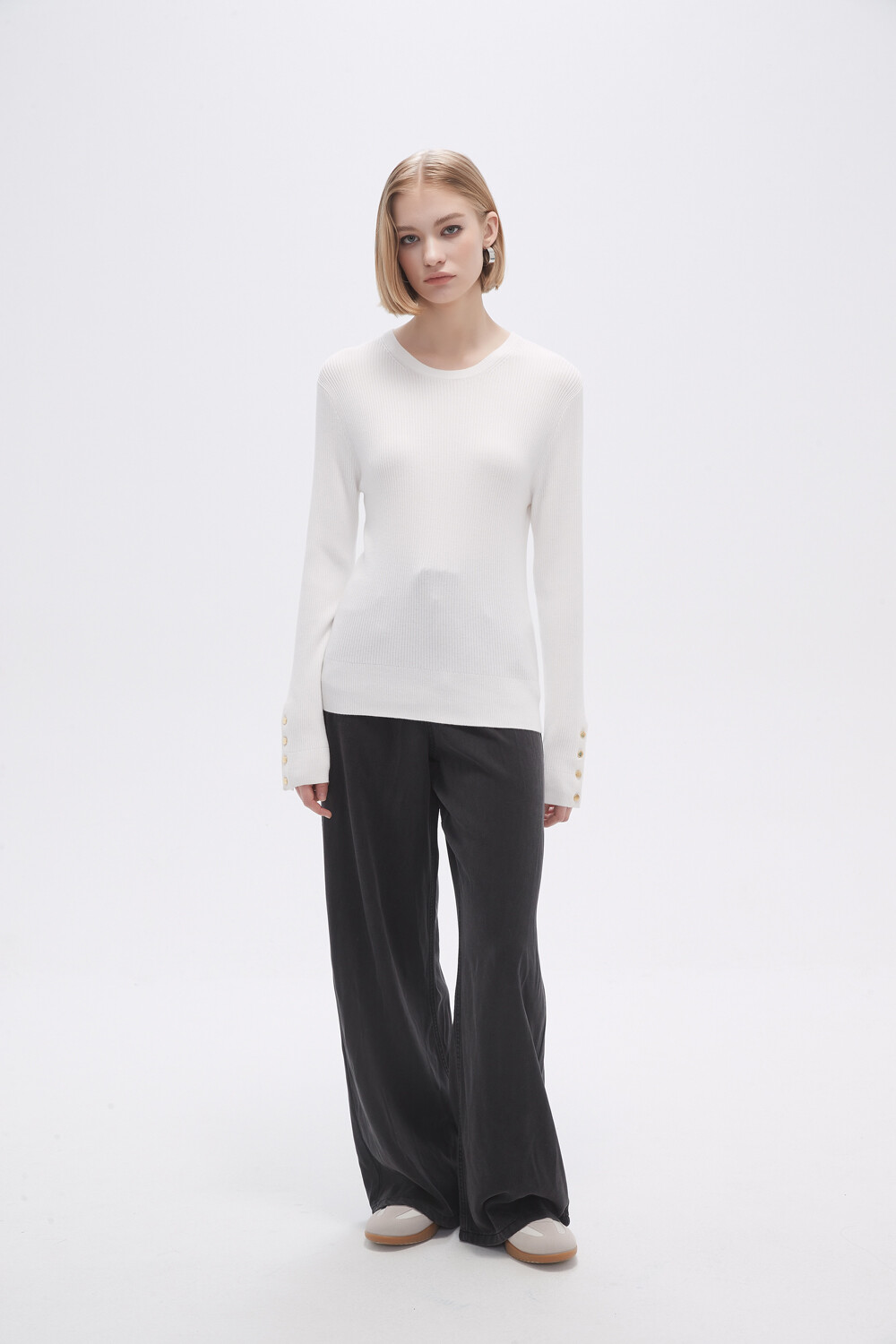 Remera Brune Blanco