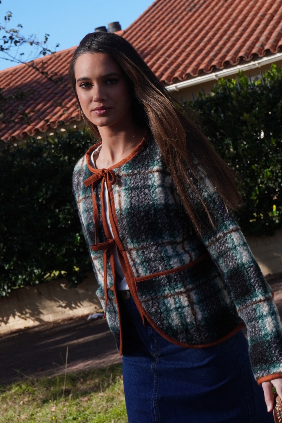 Field Coat Verde / Negro